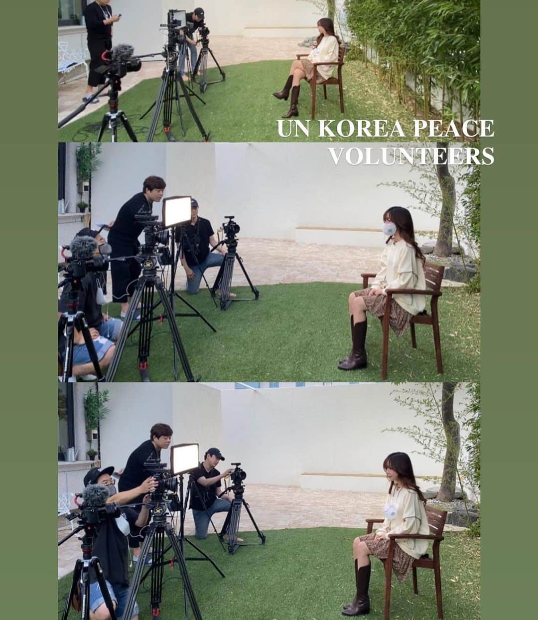 ジョンヨさんのインスタグラム写真 - (ジョンヨInstagram)「즐거운 주말 촬영!! #UNKorea#한국유엔봉사단」9月27日 21時26分 - imfishdo