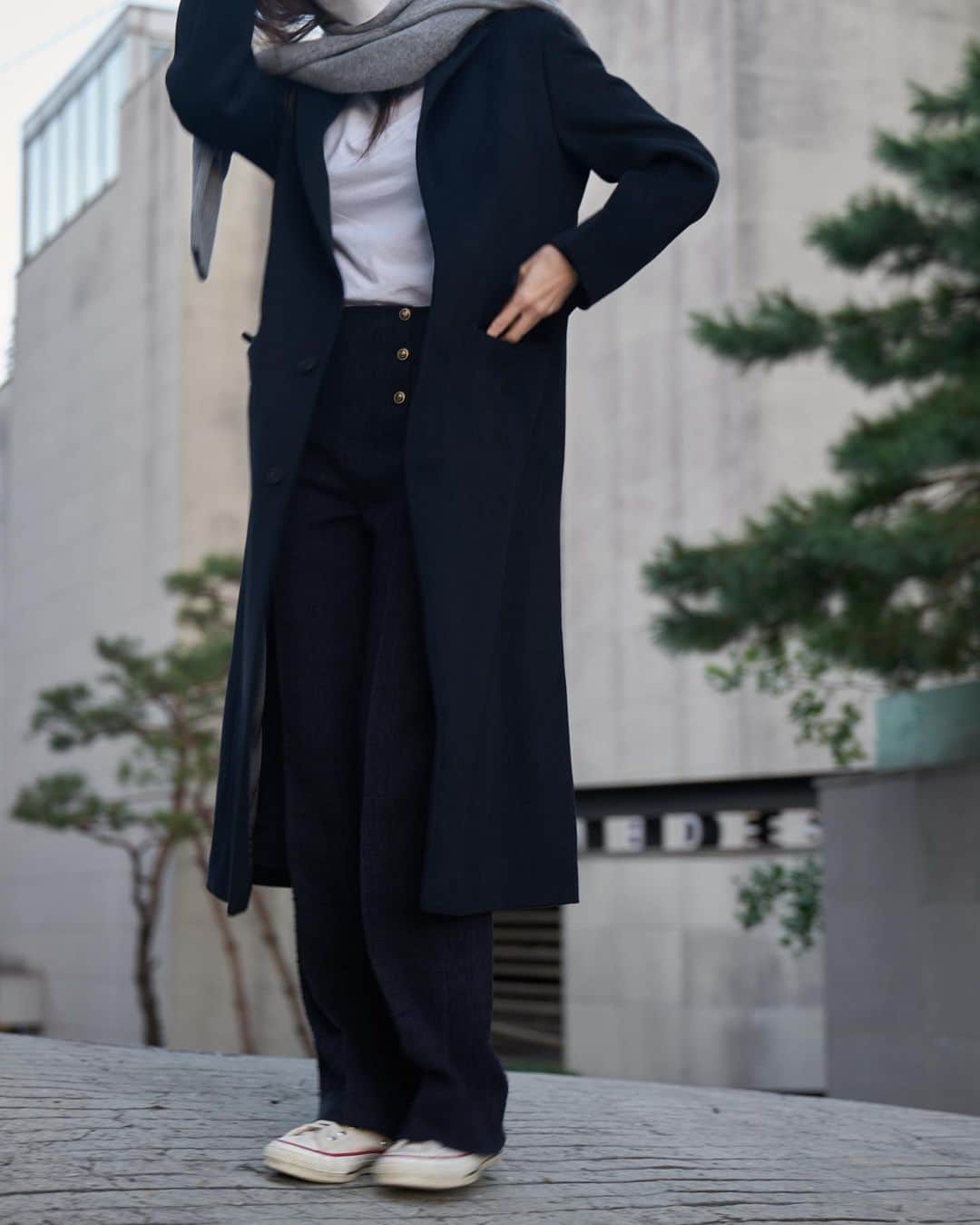 ユン・ヘジンさんのインスタグラム写真 - (ユン・ヘジンInstagram)「#hae146 20fw #classiccoat」9月27日 12時33分 - hjballet80