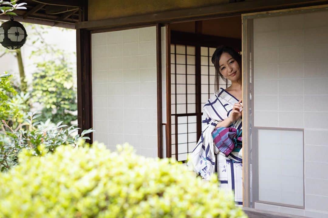 西島ミライのインスタグラム：「#tokyo #model #yukata #浴衣 #古民家」
