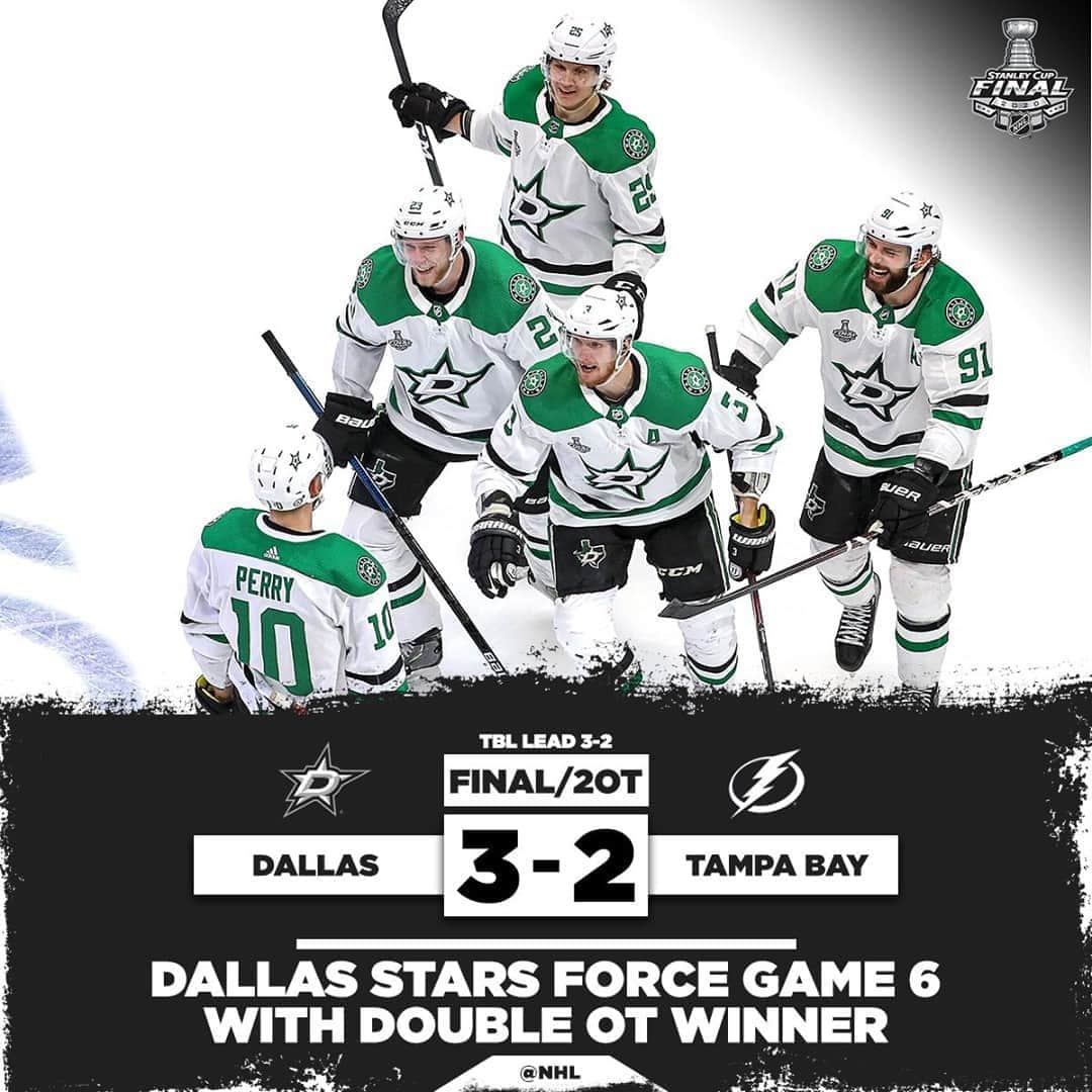 NHLさんのインスタグラム写真 - (NHLInstagram)「The @dallasstars have forced Game 6! #StanleyCup」9月27日 13時23分 - nhl