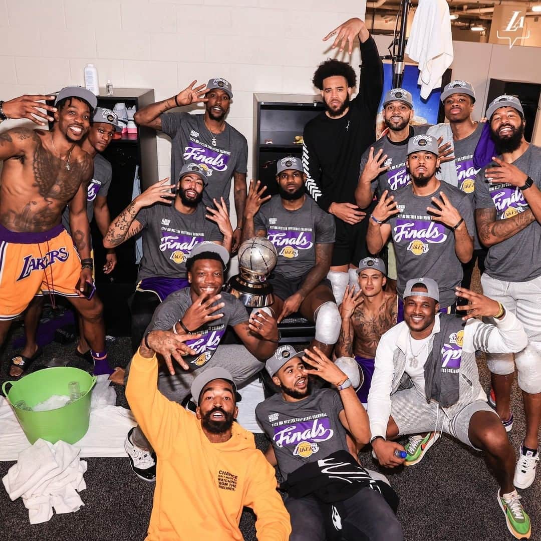 Los Angeles Lakersさんのインスタグラム写真 - (Los Angeles LakersInstagram)「Special Squad. On to the final round.」9月27日 14時04分 - lakers