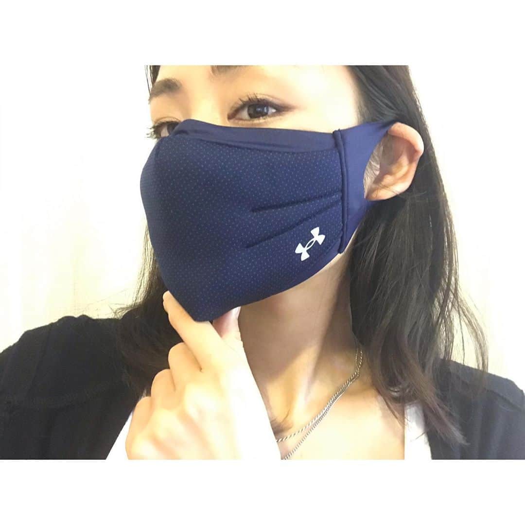 片山萌美さんのインスタグラム写真 - (片山萌美Instagram)「プレゼントでいただいた マスクが良い！✨ マスクの種類が世の中に本当に増えたから選ぶのも楽しいね☺︎✌︎  #アンダーアーマー #マスク #moemikatayama」9月27日 14時28分 - moet_mi