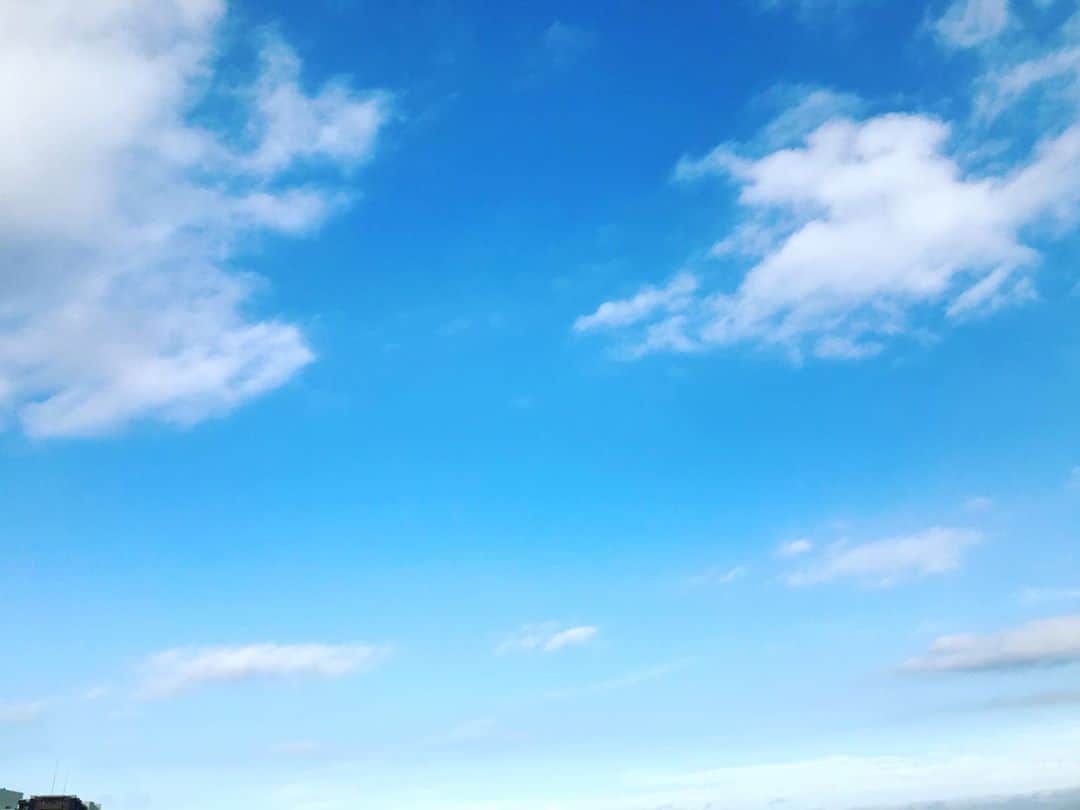 坂口和也のインスタグラム：「雲はあっても久々の青空で嬉しい🌤 #俳優 #ドラマ #映画 #舞台 #晴れ #気持ちいい」