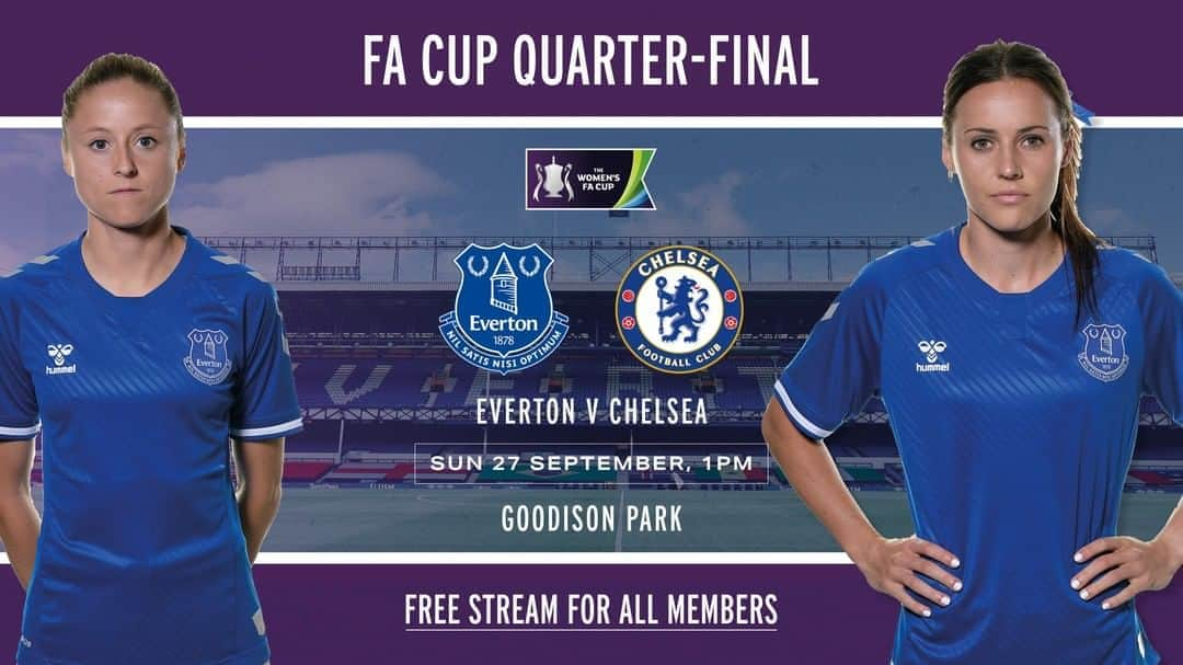 エヴァートンFCさんのインスタグラム写真 - (エヴァートンFCInstagram)「Best of luck in today's #WomensFACup quarter-final, @evertonwomen! 🔵」9月27日 16時58分 - everton