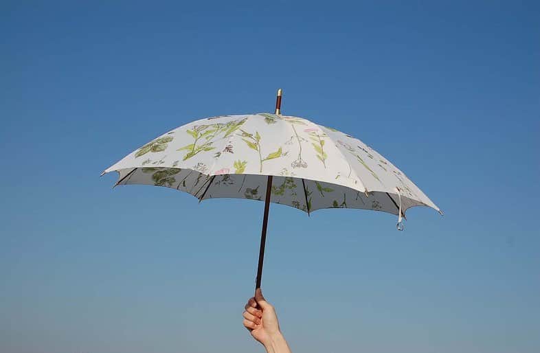 手紙社さんのインスタグラム写真 - (手紙社Instagram)「【「新しいオンラインフェスティバル・もみじ市」出店者紹介：イイダ傘店】﻿ 「イイダ傘店」は、一本の傘が完成するまでの工程をすべて手仕事で行っている傘屋さん。デザイナー・イイダヨシヒサさんのスケッチから生み出されるテキスタイルは、美しい草花や美味しそうなパンなど、日常を切り取ったかのような心地よさにあふれています。雨の日も晴れの日も心を照らしてくれる、素敵なアイテムにきっと出会えるはず！﻿ ﻿ ▶︎詳細はプロフィール「@momijiichi_staff」のリンクより公式サイトへ﻿ ﻿ ＜「新しいオンラインフェスティバル・もみじ市」開催概要＞﻿ 出店者によるオンラインミーティング開催期間：2020年10月12日（月）〜18日（日）﻿ オンラインショップ開設期間：2020年10月12日（月）〜24日（土）﻿ ※出店者によって開設期間が異なります﻿ 会場：もみじ市公式サイト﻿ ﻿ ◎「新しいオンラインフェスティバル・もみじ市」は3本立て！﻿ 1. オンラインミーティング（番組）﻿ すべての出店者がアトリエツアーや作品紹介等の番組を配信。﻿ 2. オンラインショッピング﻿ 出店者による新作や、ここでしか買えない限定作品、もちろん、定番商品も購入することができます！﻿ 3. スペシャルライブ番組﻿ ミーティング最終日に、5組のアーティストが次々に登場する音楽番組を特別開催します。﻿ ﻿ #手紙社#手紙舎#tegamisha#もみじ市#momijiichi#zoom#zoom講座#オンライン講座#オンラインイベント#オンライン#オンライン配信#オンライン開催#新しいオンラインフェスティバル#SWING#イイダ傘店#textile」9月27日 18時00分 - tegamisha