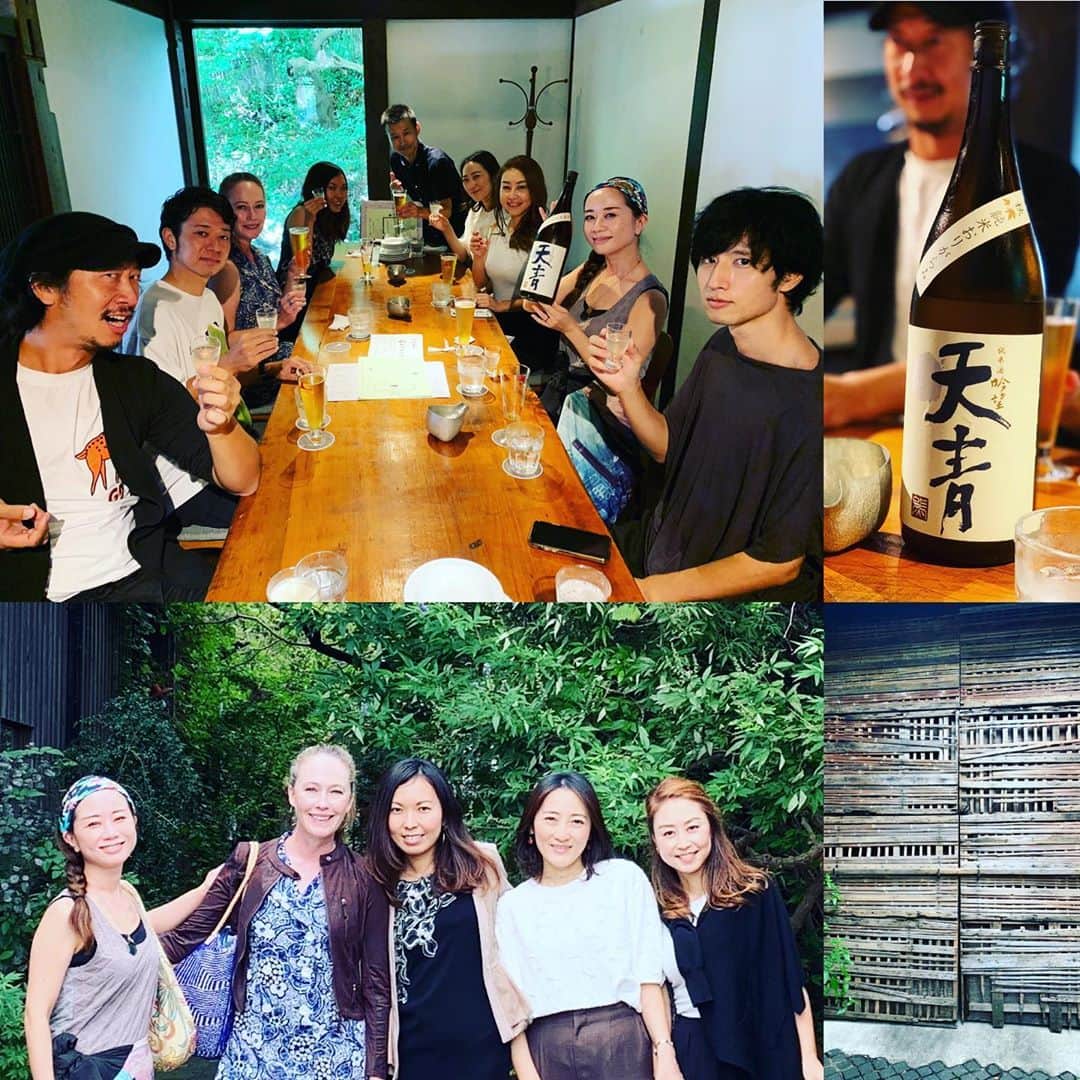 レイチェル・チャンさんのインスタグラム写真 - (レイチェル・チャンInstagram)「Visited my local Sake brewery! Kumazawa brewery🍶 地元神奈川の蔵へ久々に行きました。日本酒「天青」、ビールでは「湘南ビール」で知られる熊澤酒造に酒友、日本酒友達、ブライズメイドと♪併設するレストラントラットリアMOKICHIやカフェ、地元のクリエーターの作品やビンテージの品を揃えるOkiyaなど、久々の茅ヶ崎ステイ…充実した時間でした！  #sake #日本酒　#熊澤酒造　#天青　#酒友　#湘南　#tensei #kumazawabrewing」9月27日 18時04分 - rachelchanjpn