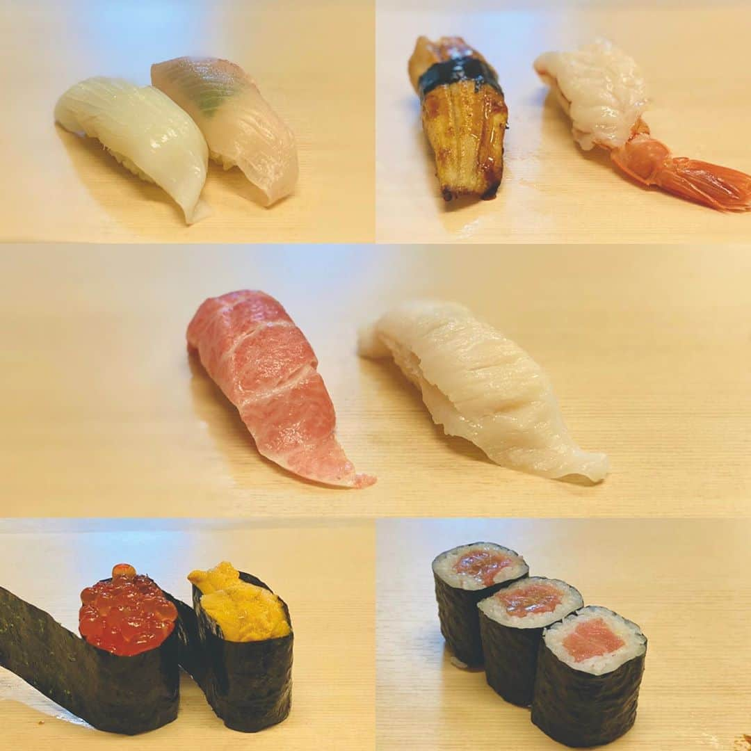 前川由希子さんのインスタグラム写真 - (前川由希子Instagram)「今日も美味しかった🍣  このお店と人の雰囲気や佇まい、 大きな湯呑み、 大きなネタのお寿司、 全部好き❤️  頼むのは、いつも トロもウニも穴子も入った上握り🍣 お寿司を口いっぱい頬張る幸せ！  『寒くなったので』と赤出汁と、 トロ鉄火巻きをおまけしていただいちゃった😋  #浪花寿司  #寿司 #お寿司 #鮨  #小石原焼  #もはや行きつけ  #教えたくないけど教えたい  #わざわざ行きたい  #また来ちゃった  #杷木 #杷木グルメ  #朝倉 #朝倉グルメ」9月27日 19時29分 - maekawa.yukiko