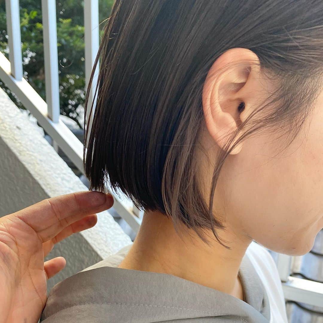 Ryosuke Sugayaのインスタグラム：「いつもありがとうございます😀  #ボブ　#インナーカラー」