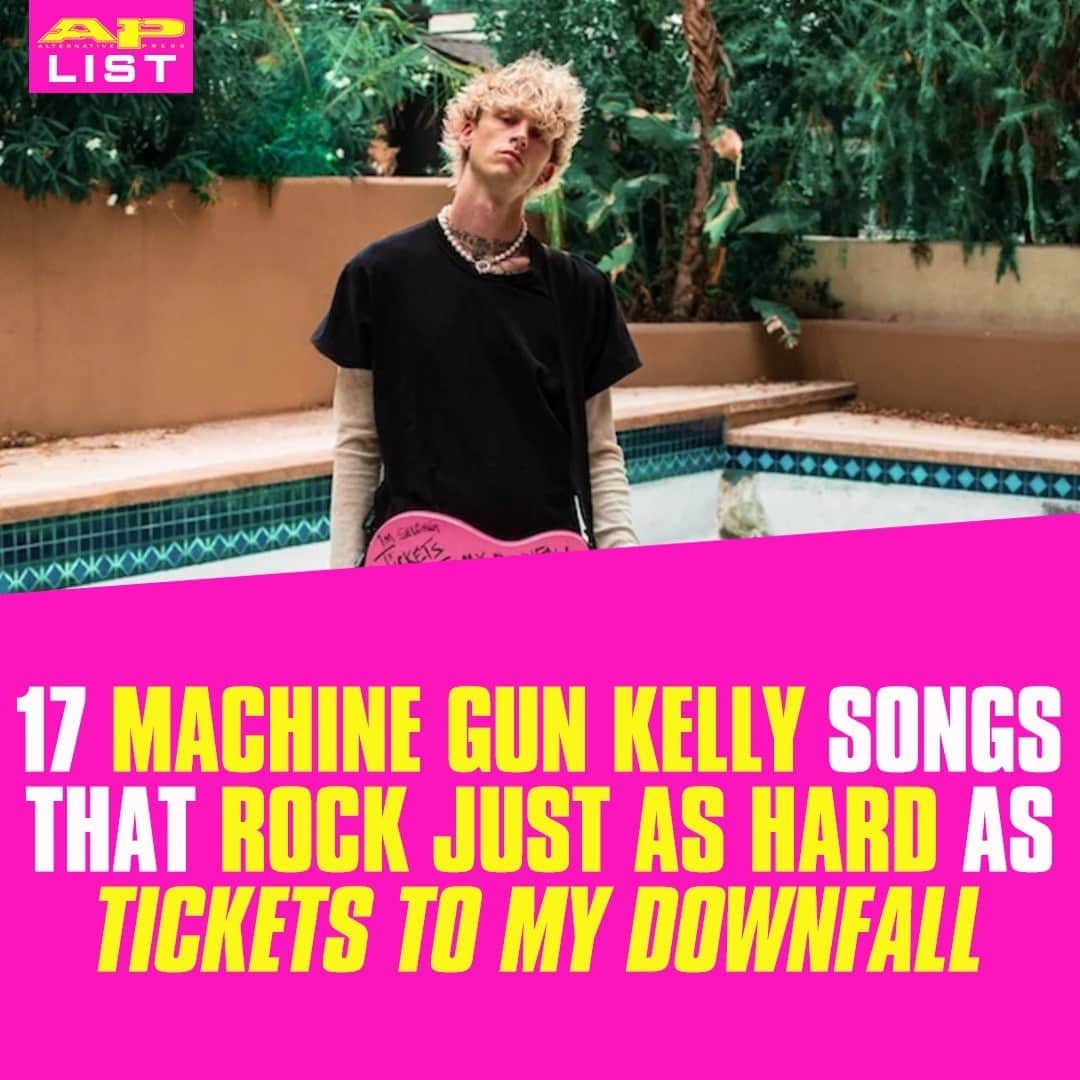 Alternative Pressさんのインスタグラム写真 - (Alternative PressInstagram)「LISTEN: @machinegunkelly just unleashed his pop-punk album 'Tickets To My Downfall,' but this is far from the first time he’s embraced his rock influences with guitar-driven tracks and collabs alongside @travisbarker, @benjaminmadden, @JoelMadden and @sleepingwithsirens ⁠ LINK IN BIO⁠ .⁠ .⁠ .⁠ #machinegunkelly #mgk #ticketstomydownfall #machinegunkellyticketstomydownfall #mgkticketstomydownfall #goodcharlotte #benjimadden #joelmadden #travisbarker #sleepingwithsirens #sws #altpress #alternativepress」9月28日 7時01分 - altpress