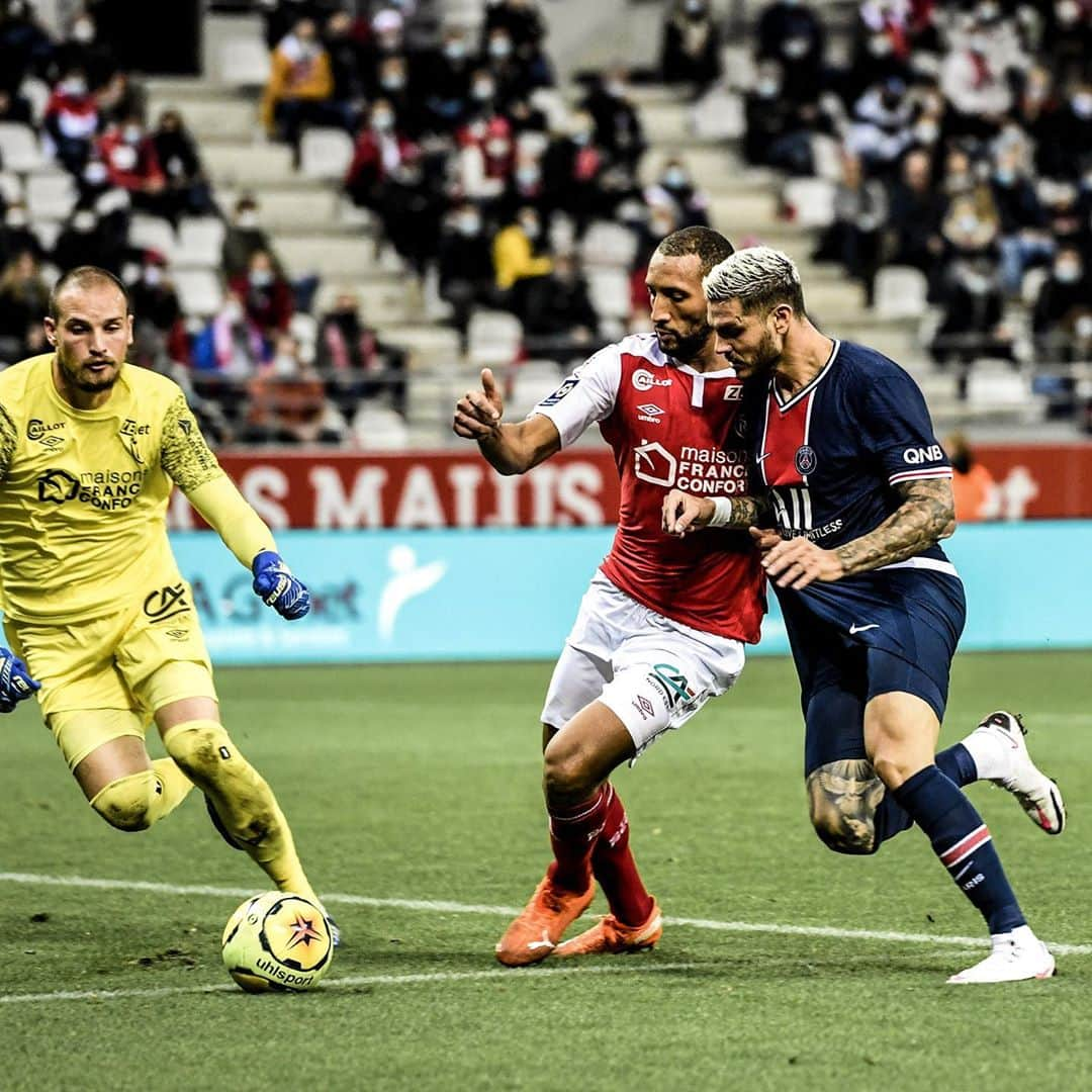 リーグ・アンさんのインスタグラム写真 - (リーグ・アンInstagram)「🙌 @mauroicardi / @k.mbappe, le duo gagnant ! . @stadedereims 🆚 @psg (0-2) . Icardi and Mbappé - a winning pair ! . #Ligue1UberEats #Reims #SDR #Paris #PSG #SDRPSG」9月28日 6時29分 - ligue1ubereats