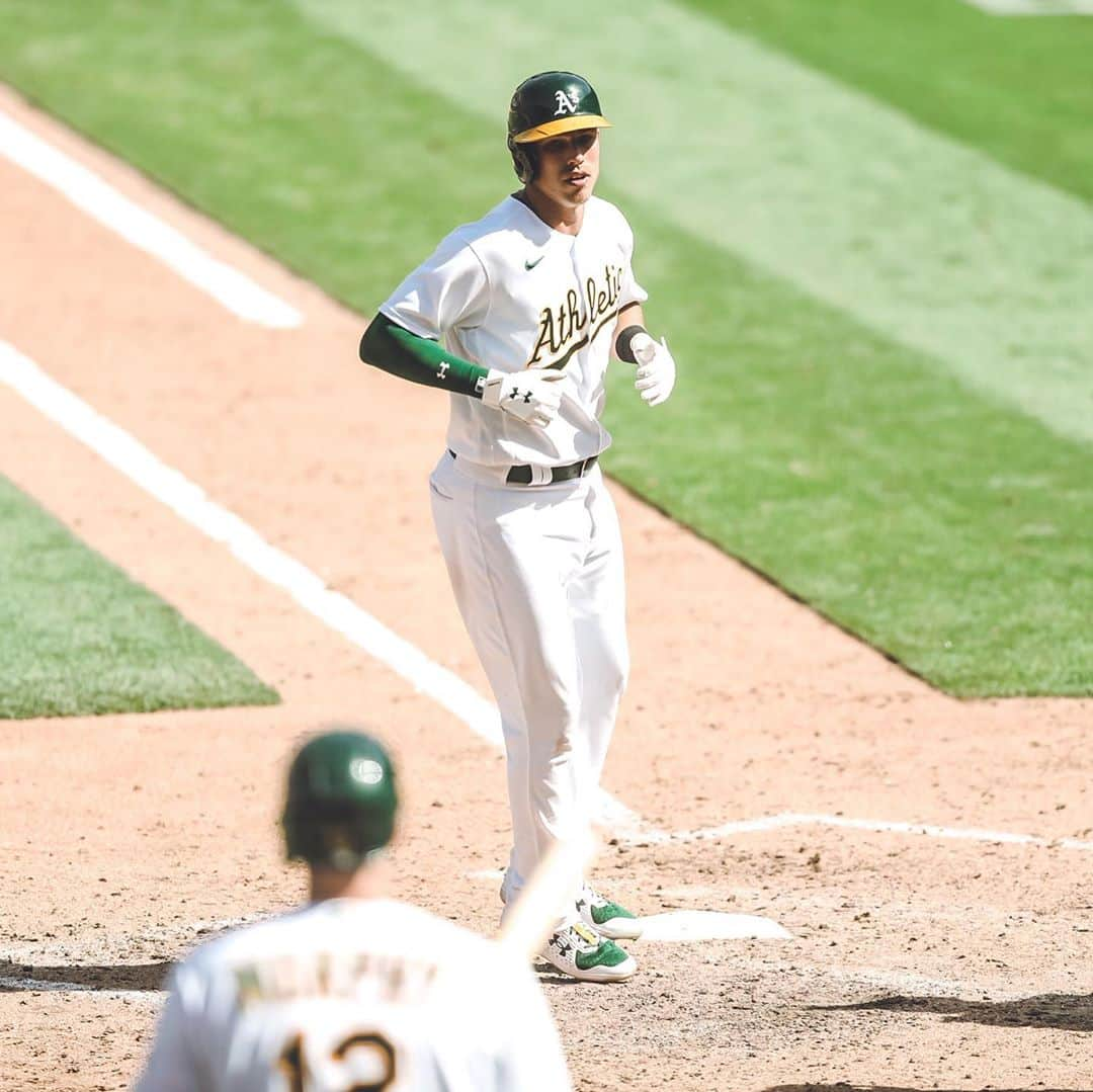 オークランド・アスレチックスさんのインスタグラム写真 - (オークランド・アスレチックスInstagram)「Okay hear us out: 🌮, but make it oppo. #RootedInOakland」9月28日 6時43分 - athletics