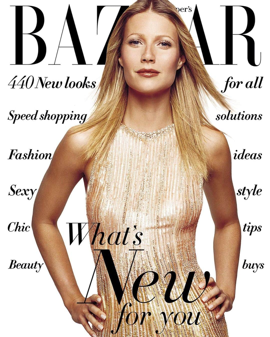 Harper's BAZAARさんのインスタグラム写真 - (Harper's BAZAARInstagram)「Happy Birthday to our 10x cover star, #GwynethPaltrow! Which one’s your favorite?」9月27日 22時03分 - harpersbazaarus