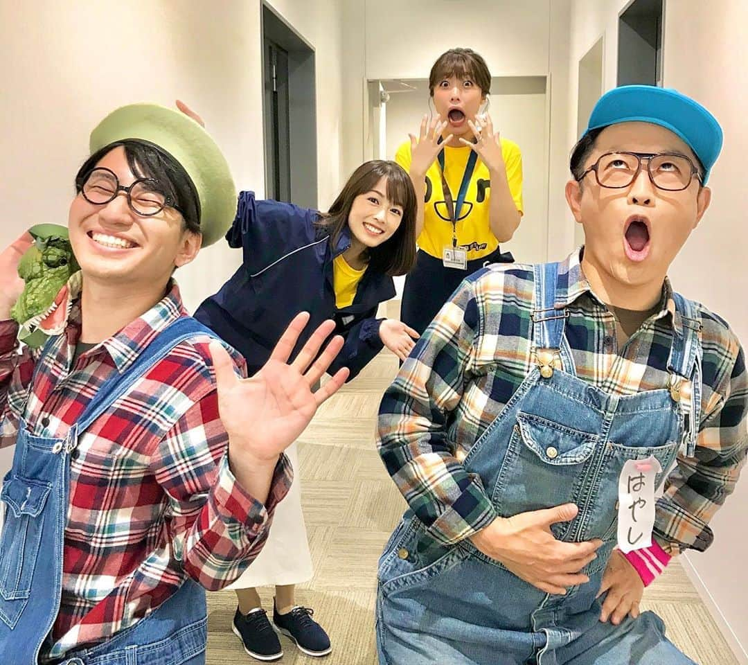 福田太郎さんのインスタグラム写真 - (福田太郎Instagram)「明るく！楽しく！元気良く☀️ 大切なことは変わらず、でも新しく。 北海道の朝と共に、進化し続けるイチモニ！を あしたからも宜しくお願いします😆 （月火金土に出番が増えます🔥） ⠀ #イチモニ！#新MC #室岡里美 #イチオシ！#高橋春花 #食いしん坊 #アナウンサー #林和人 #福田太郎  紹介したのは #清水町 #あすなろファーミング 🐄 #牛乳 #ヨーグルト #チーズ #バター 全部美味！ #COJ #オフィスキュー の皆さん、やっぱスゴイわ〜😂」9月27日 22時04分 - htb_tarofukuda