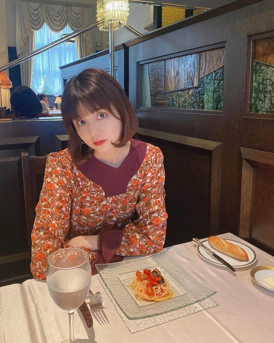 村田倫子さんのインスタグラム写真 - (村田倫子Instagram)「🌹 one-piece @idem__official」9月27日 22時21分 - rinco1023