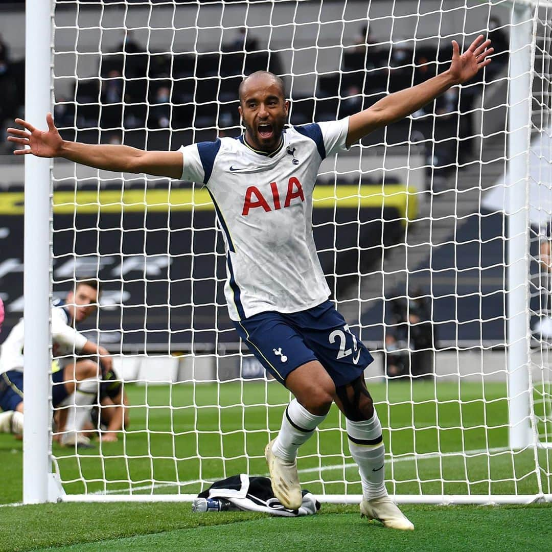 トッテナム・ホットスパーFCさんのインスタグラム写真 - (トッテナム・ホットスパーFCInstagram)「🇧🇷 ⚽️ @lucasmoura7 taps in to open the scoring!」9月27日 22時32分 - spursofficial