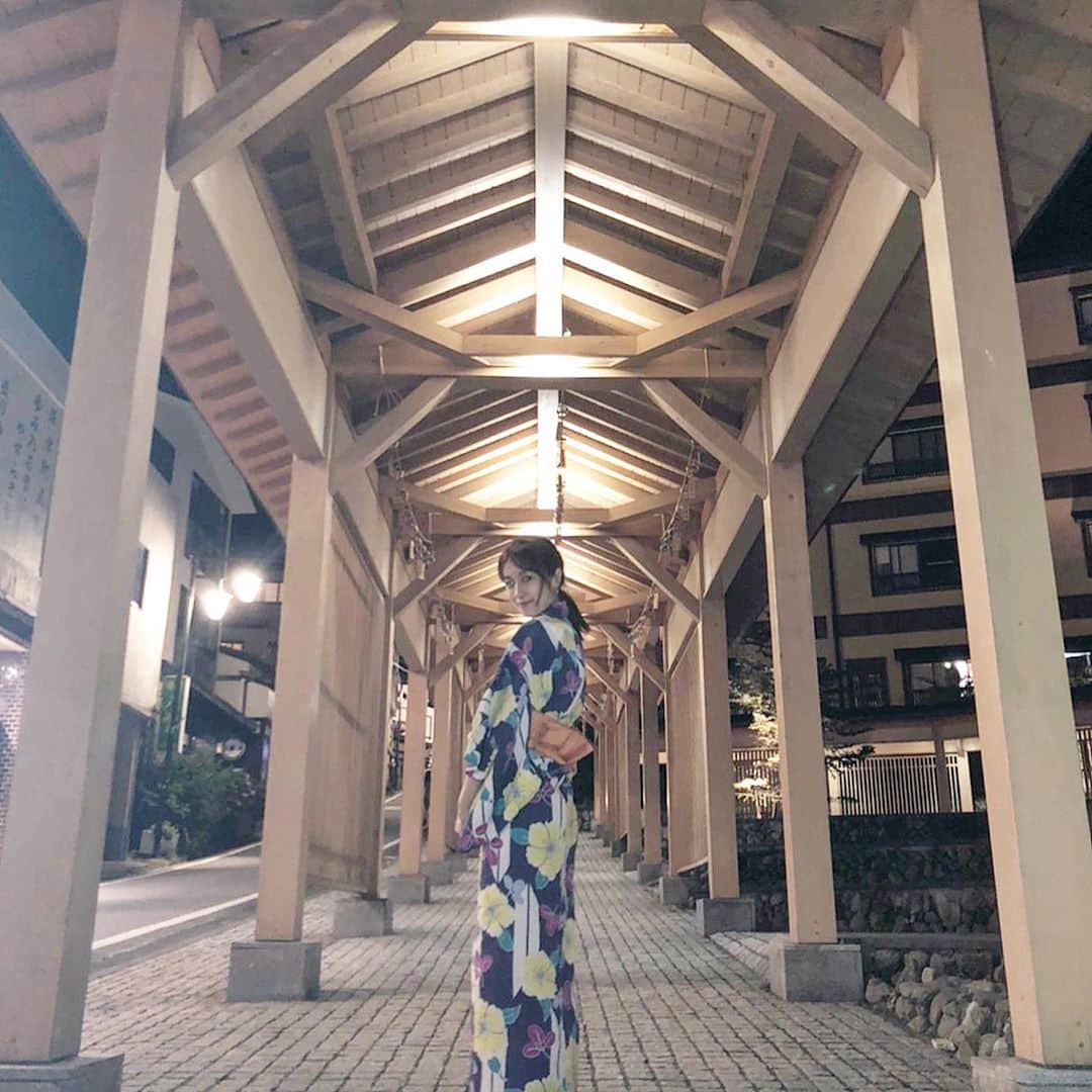 のインスタグラム：「#さよなら夏  浴衣着れて良かった。😉 . . . #浴衣#草津温泉#草津 #温泉#草津グルメ#草津温泉旅行  #草津温泉湯畑 #湯畑#草津 #インスタ映え #いいね#いいね返し  #いいね返しは絶対  #いいねした人で気になった人フォロー」