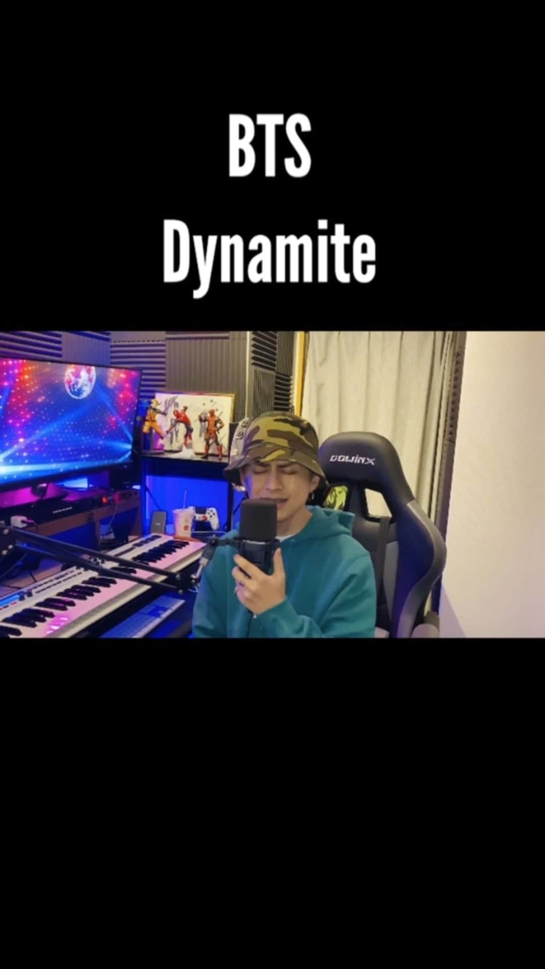 中垣悟のインスタグラム：「#BTS #btsarmy #bynamite #dynamitebts #FREAK福岡　#FREAK #sing #うた #うたってみた @bts.bighitofficial @bts.world.official」