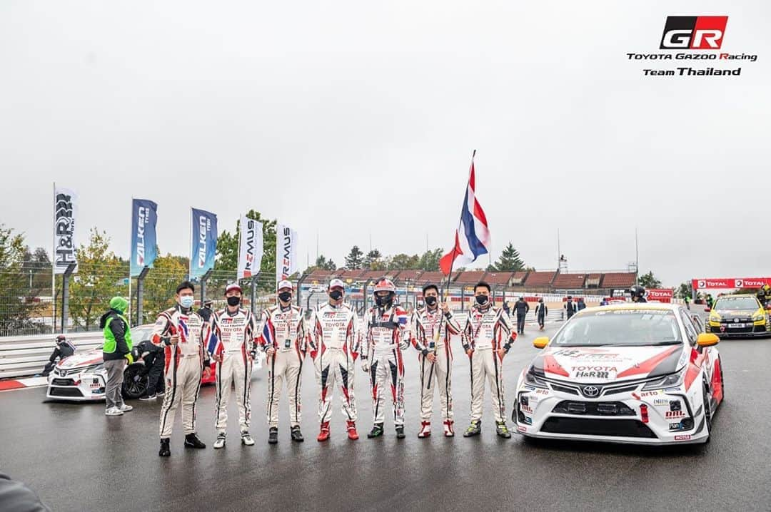 Toyota team thailandのインスタグラム