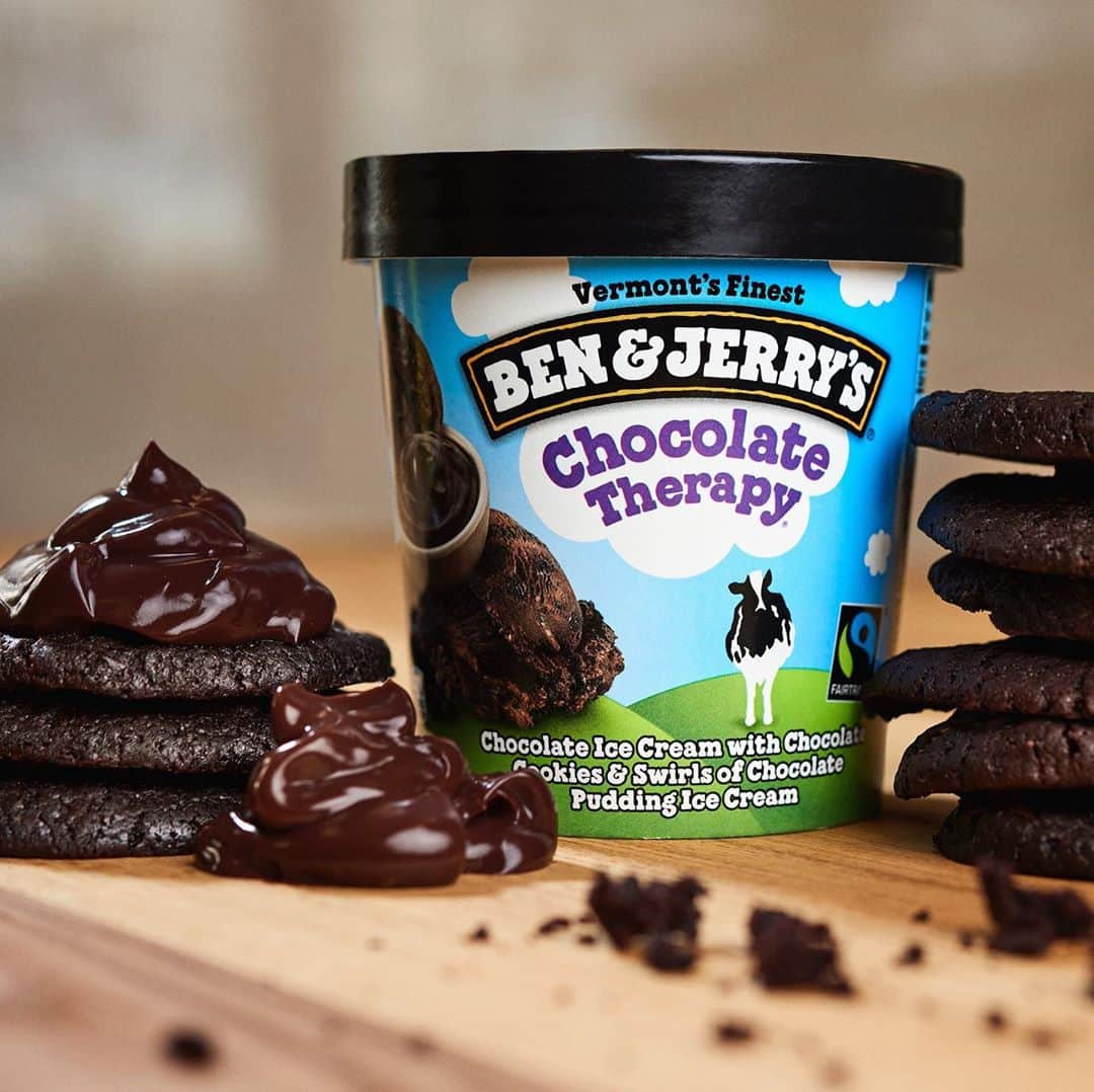 Ben & Jerry'sさんのインスタグラム写真 - (Ben & Jerry'sInstagram)「When chocolate is a way of life. 😍⠀ ⠀ Order delivery at the link in our bio!」9月28日 0時48分 - benandjerrys