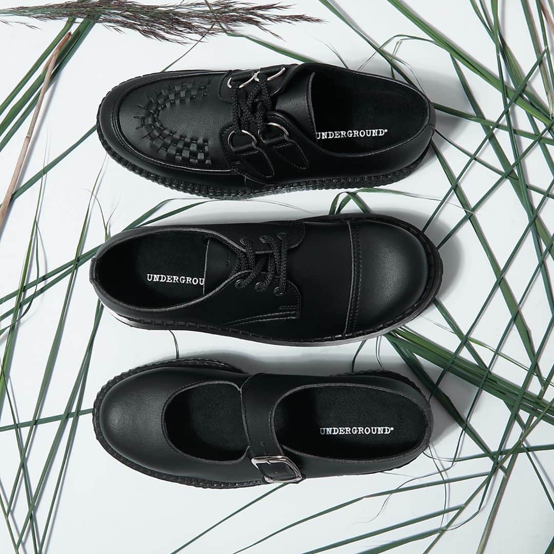 アンダーグラウンドのインスタグラム：「WULFRUN, TRACKER, MARY JANE ⁠ ⁠ Three options from the extended Vegan Friendly collection.⁠ All styles are available from our online store shipping worldwide.⁠ ⁠ ⁠」