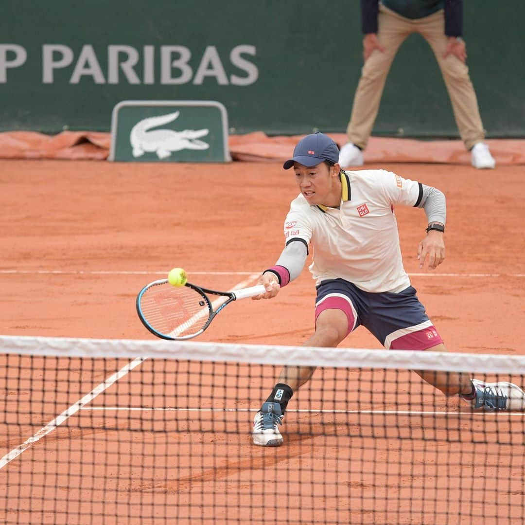 錦織圭さんのインスタグラム写真 - (錦織圭Instagram)「Very happy with win! 🙏」9月28日 1時32分 - keinishikori