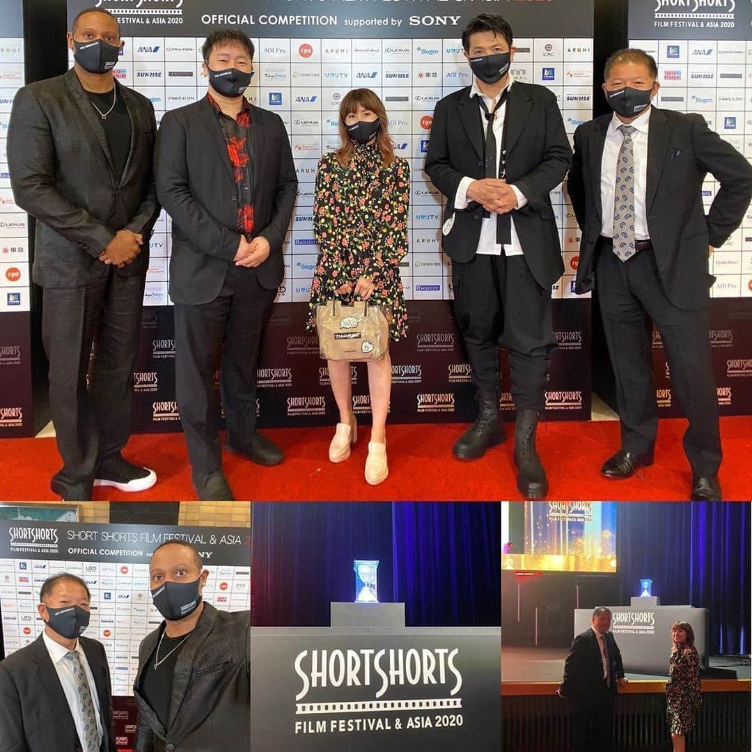 ダンテ・カーヴァーさんのインスタグラム写真 - (ダンテ・カーヴァーInstagram)「What a Night! Wonderful Variety Of Creativity From All Over. Thanks So Much for the invitation to the 22nd Short Shorts Film Festival Award Ceremony Supported by Sony 🎬 Good Times With Great Friends as Well!! Thanks You All」9月28日 3時04分 - dantecarverofficial