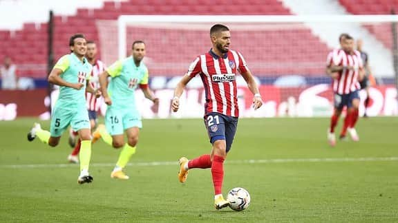 ヤニック・フェレイラ・カラスコのインスタグラム：「Buen inicio equipo! A seguir 💪🏼 #AupaAtleti @atleticodemadrid」