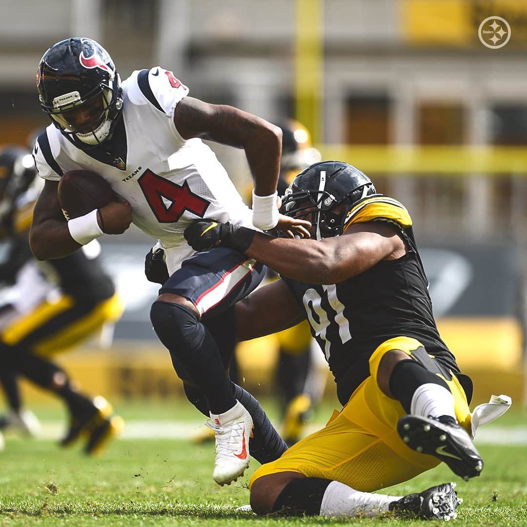 ピッツバーグ・スティーラーズさんのインスタグラム写真 (ピッツバーグ・スティーラーズInstagram)「5️⃣ Sacks 7️⃣
