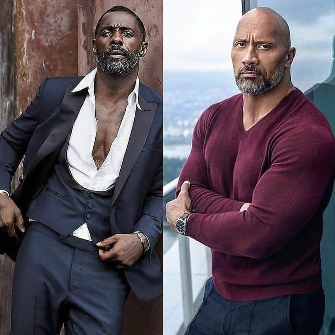 Style Fashion Luxuryのインスタグラム：「Idris or Dwayne?   Choose and tag someone!」