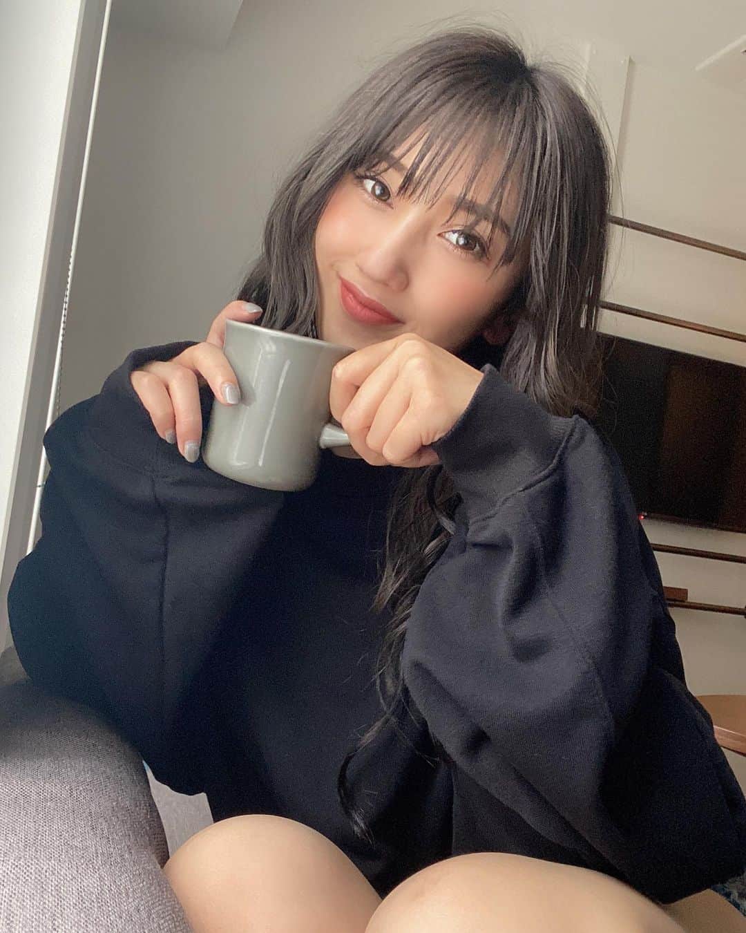YUMIKAのインスタグラム：「おはよーございます🐶 9月もあと少し (•'-'•) 1週間頑張ろーね🍓 #cyberjapan #cyberjapandancers #サイバージャパン #サイバージャパンダンサーズ #cjd_yumika #goodmorning」