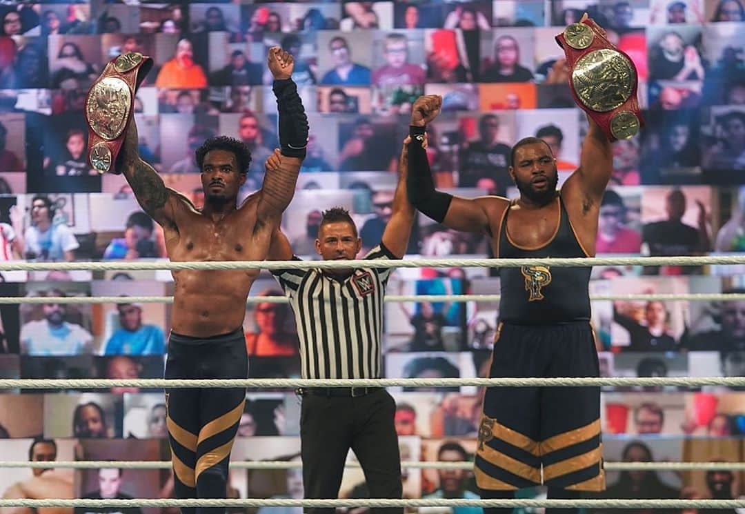 WWEさんのインスタグラム写真 - (WWEInstagram)「The #StreetProfits are 🆙 and they’re still your #WWERAW Tag Team Champions! #WWEClash」9月28日 9時32分 - wwe