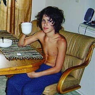 ブランドン・フーバーのインスタグラム：「Lil Hoover 👶🏻 So young. So innocent. If only he knew the future that lied ahead...😂」