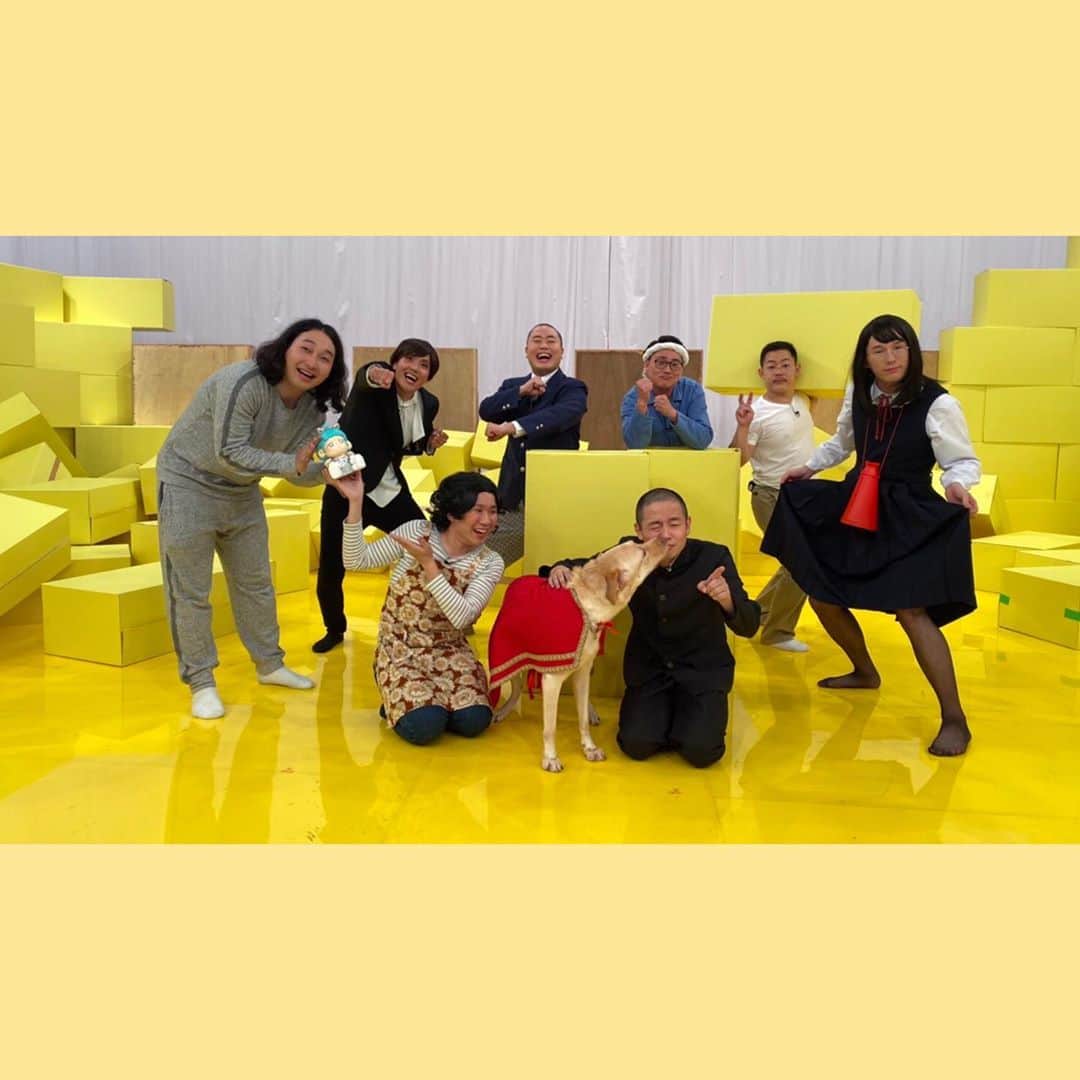 のインスタグラム：「ご視聴いただき ありがとうございました！✌️ 楽しくご覧いただけましたか？？？  見逃し配信は 明日9月29日(火) 夜から開始予定です💛✨🐕🌟  感想もお待ちしてます🪐  #お助けコントット #ゾフィー #ハナコ #かが屋 #ザマミィ #ランディー #最高かよ」