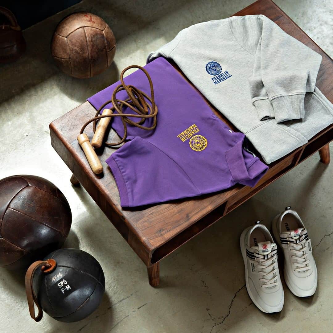 フランクリン&マーシャルのインスタグラム：「FRANKLIN & MARSHALL  FW2020 COLLECTION   Wardrobe essentials   #franklinandmarshall #newcollection #fw20 #sweatshirt #polo #shoes」