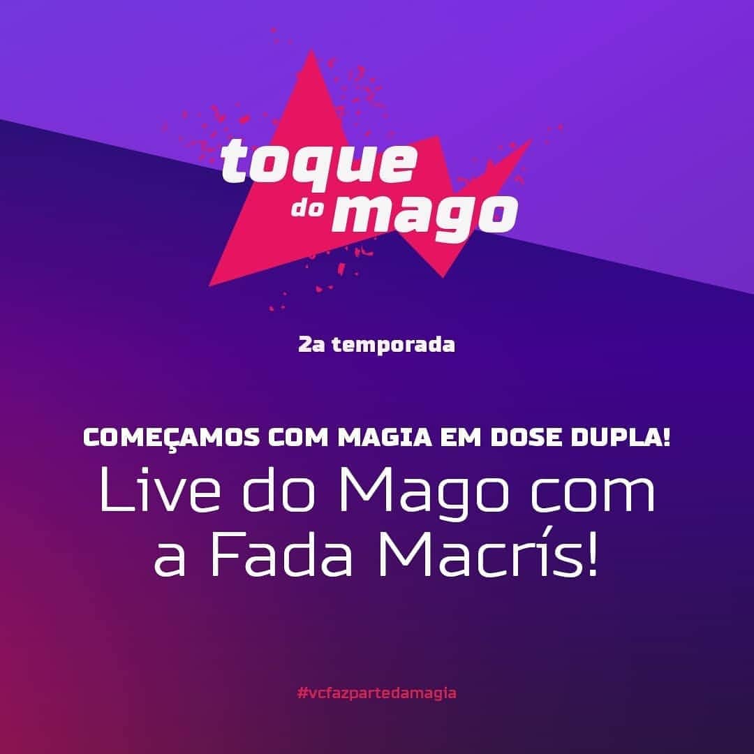 のインスタグラム：「Se liga na 2a temporada do Toque do Mago, voltando em altíssimo nível! Mago x Fada!!🧙‍♂️ 🧚‍♀️  🔛 LIVE nesta 2af - 28.09, 21h30 - com @macriscarneiro. Super parceira, agora juntos no mesmo clube @mtcvolei.  ✔ Mande sua pegunta - enquete nos Stories - e participe #VCFAZPARTEDAMAGIA!  ___________________ #WMWilliamElMago #WilliamElMago #WM #voleibol #volleyball #ToquedoMago #papodelevantador #macris ============= Insta @william_elmago_arjona Face  @williamelmago Twitter  @william_elmago」