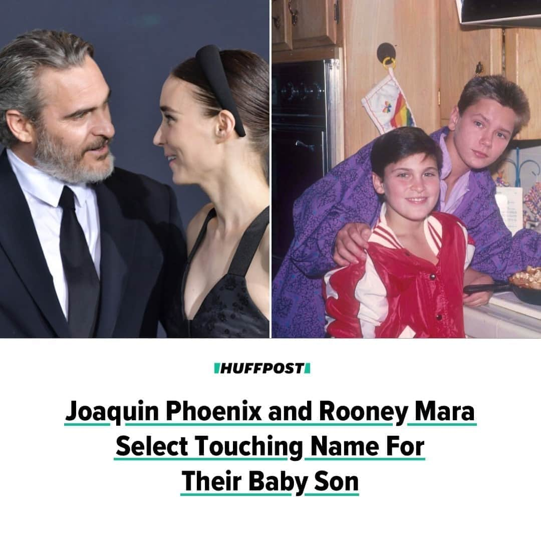 Huffington Postさんのインスタグラム写真 - (Huffington PostInstagram)「Joaquin Phoenix and Rooney Mara have welcomed their first child together, a baby boy named after the actor’s late brother, River Phoenix. ⁠ ⁠ While the press-averse couple have yet to formally announce the news, director Victor Kossakovsky, who worked with Joaquin Phoenix on the wordless, black-and-white documentary “Gunda,” confirmed the newborn’s arrival on Sunday at the 2020 Zurich Film Festival.⁠ ⁠ “He just got a baby by the way,” the director said when asked about the actor at a screening of the film. “A beautiful son called River.”⁠ ⁠ River Phoenix died in 1993 of a drug overdose at age 23 at the height of his fame after starring in films like “Stand By Me” and “My Private Idaho.” He collapsed outside of the popular West Hollywood nightclub The Viper Room on Halloween night while out with the “Joker” star, who was just 19 years old at the time and called the police for help. ⁠ ⁠ Joaquin Phoenix, of course, has since followed in his brother’s footsteps, making a name for himself in the film industry, while keeping River Phoenix’s memory alive all these years later.⁠ ⁠ During his 2020 Oscar speech, while accepting the Best Actor trophy for his performance in “Joker,” the actor made special mention of River Phoenix, while Mara watched on in the audience.⁠ ⁠ “When he was 17, my brother wrote this lyric,” Joaquin Phoenix said at the end of his speech. “He said, ‘Run to the rescue, and love and peace will follow.’ Thank you.”⁠ ⁠ Read more at our link in bio. // 📝 @coledelbyck // 📷 Getty Images」9月29日 0時59分 - huffpost