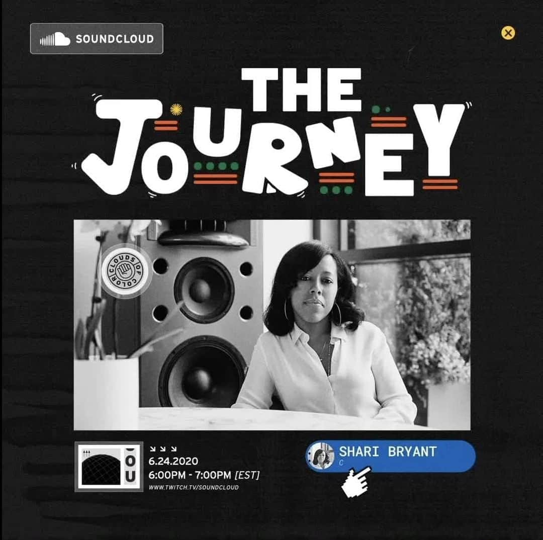 サウンドクラウドのインスタグラム：「📝💡 There's no such thing as failure, as long as you learn from it. ⁠ ⁠ @RocNation Co-Presidents Shari Bryant & Omar Grant dropped a lot of gems during their episode of 'The Journey.' ➡️ Tune into a brand new conversation this Thursday @ 6PM ET.」