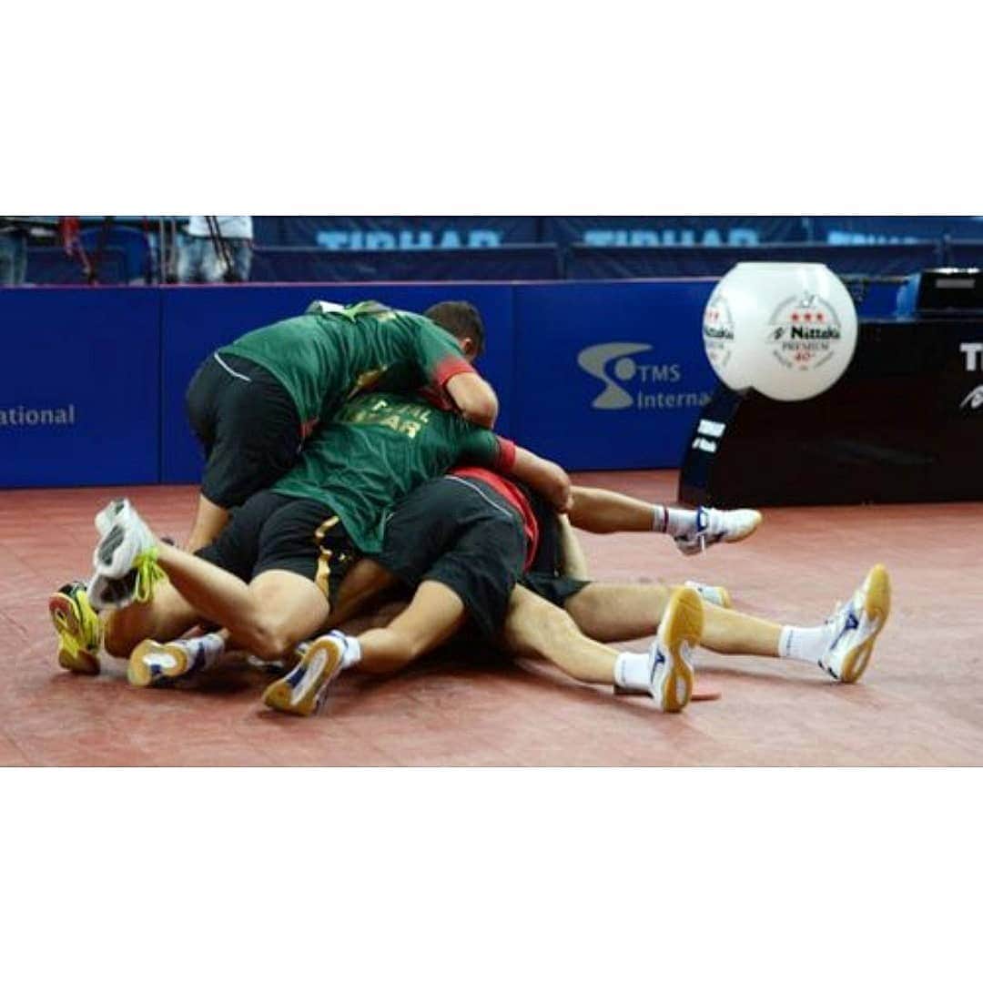 マルコス・フレイタスのインスタグラム：「6 anos atrás neste dia, ganhámos á Alemanha e fomos Campeões da Europa por equipas. Como o tempo voa... / 6 years ago on this day we won the gold medal at the Team European Championships, time flies...」
