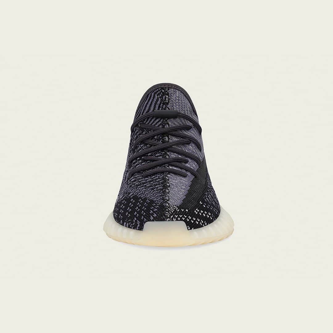 HYPEBEASTさんのインスタグラム写真 - (HYPEBEASTInstagram)「@hypebeastkicks: Here's an official look at the @adidas YEEZY BOOST 350 V2 "Carbon." Set to release in full family sizing, the sneaker features a re-engineered Primeknit upper that combines lots of small sections, bringing checkered knit, a reverse knit, and flat knit panels in colors such as black, gray, and cream together. The pair is finished with a set of black rope laces, a black liner, and a black insole printed with blue dual-branding while sitting atop a full-length BOOST outsole embedded within a gum-colored sole unit. Pick up a pair on October 2 via adidas stockists.⁠⠀ Photo: adidas」9月29日 1時18分 - hypebeast