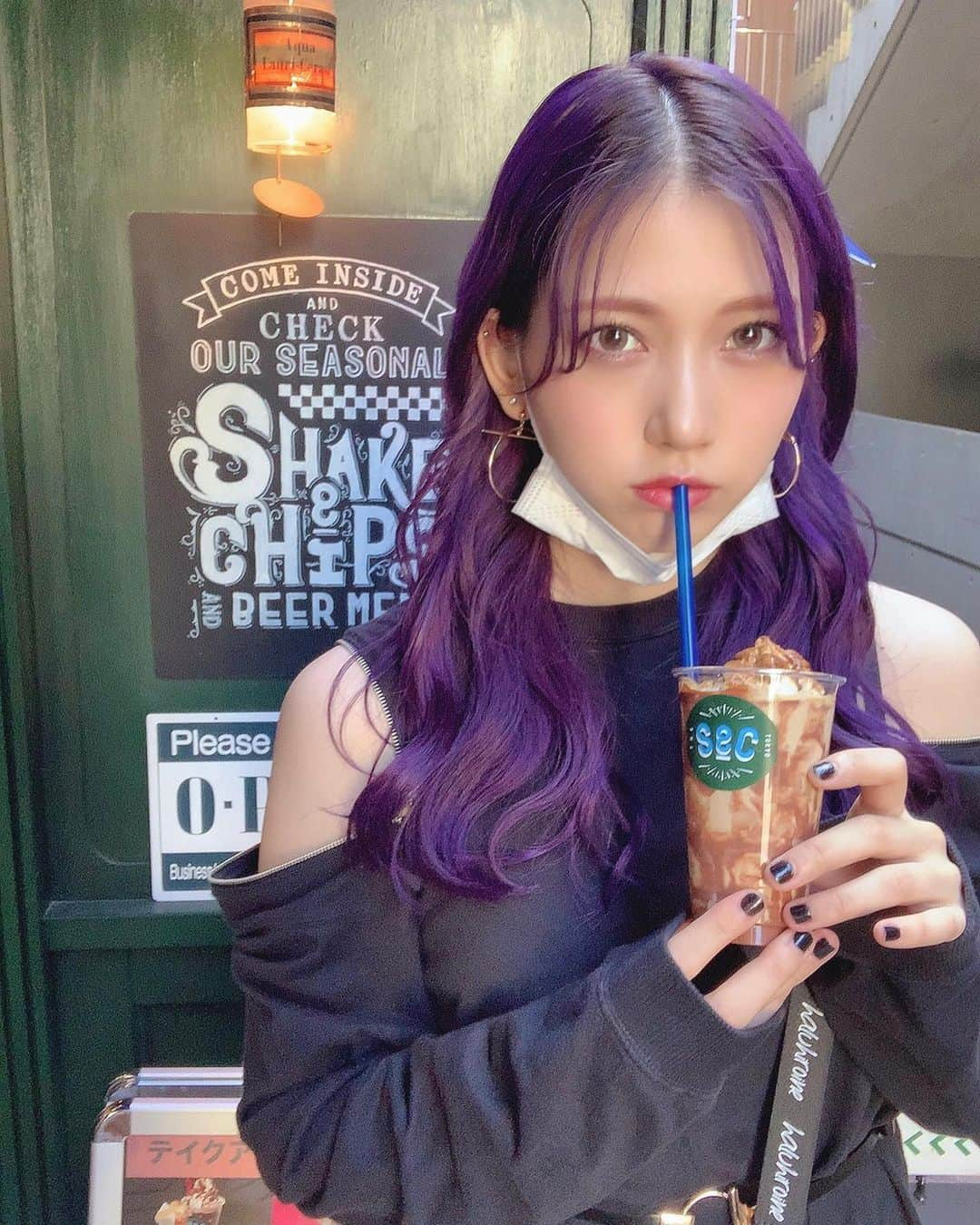 茂木忍さんのインスタグラム写真 - (茂木忍Instagram)「アルコールは抜きました🥤 . . #shakeandchipstokyo」9月28日 16時56分 - _mogi_shinobu_