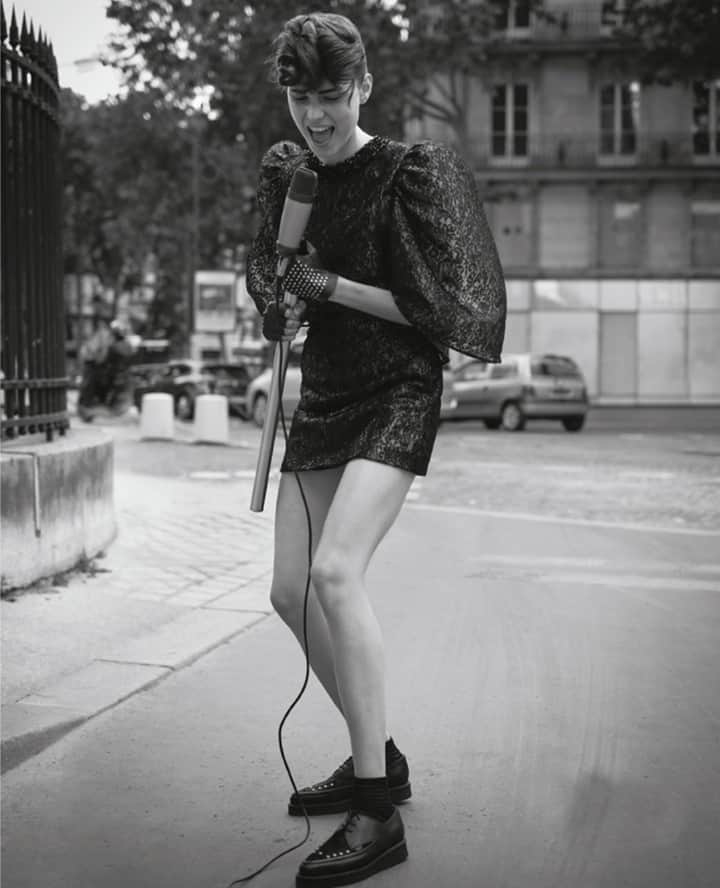 アンダーグラウンドのインスタグラム：「The Original Barfly Creeper  for Numero Magazine Russia ⁠ ⁠ Available from our online store. ⁠ ⁠ Have a rockin week.⁠ ⁠ Photographer / Co-Creative Director @benjaminkanarek Video Director / Co-Creative Director @frederiquerenaut .⁠ Fashion Styling by #JeanLucFavre @byjeanluc Model Marie Konc @marieknc_ at @elitemodelworld⁠ Hair Stylist @stephanebodin @b_agency⁠ MakeUp Artist @phophiemathiasmakeup @airportagency using @diormakeup⁠ Production @inhousepublicity Casting Director @Ivanof_aleks Location @fauchon_lhotel_paris⁠ Assistant Styling @_princetamara_ Digital @retoucher_sova」