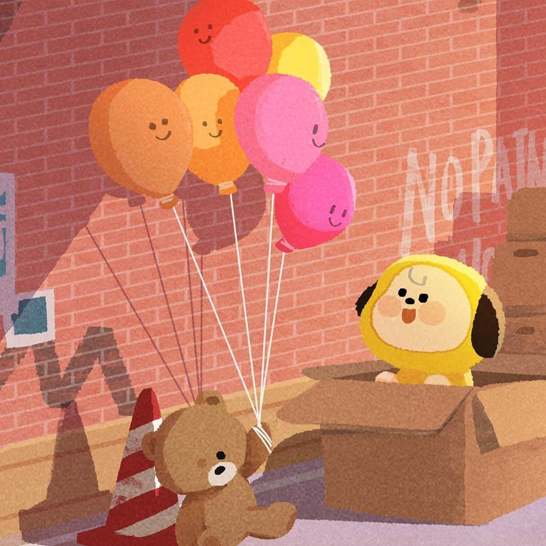 BT21 Stars of tomorrow, UNIVERSTAR!さんのインスタグラム写真 - (BT21 Stars of tomorrow, UNIVERSTAR!Instagram)「Don't feel alone. Carry BT21 in your palms.✨ ​ Check out our Instagram story to download! ⠀ #Wallpaper #Illustration #Artwork #CHIMMY #CHIEF #BT21 #BT21_ORIGINAL_STORY #ANIMATION」9月28日 18時02分 - bt21_official