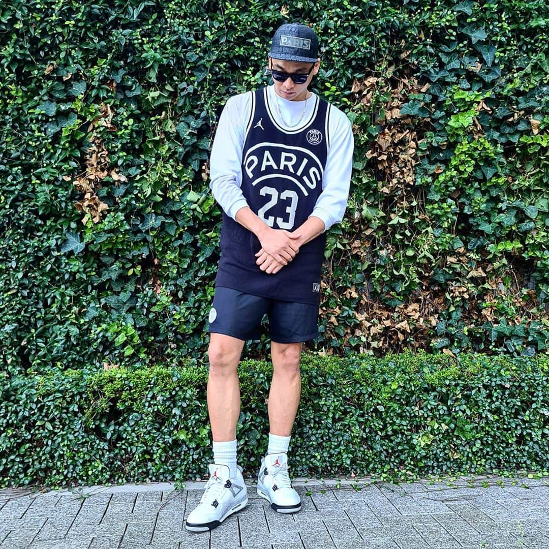 落合知也のインスタグラム：「PSG BALLER⚽🏀💪🔥」