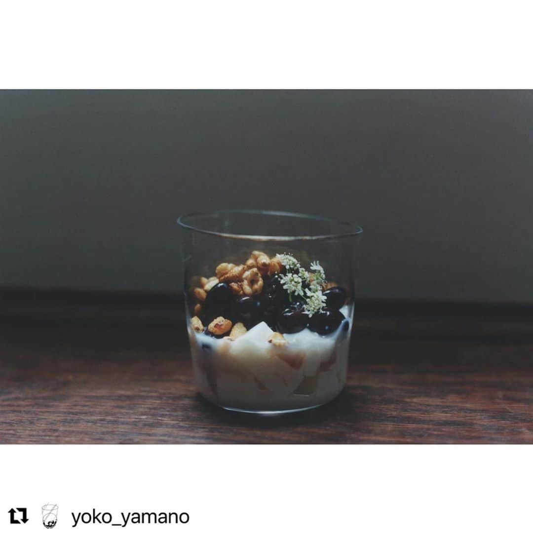 長田 佳子さんのインスタグラム写真 - (長田 佳子Instagram)「#Repost @yoko_yamano with @make_repost ・・・ brown rice puff🌾  rice: @sen_nihonshu sweet: @foodremedies.caco  photo: @comuro_no  direction: @smbetsmb  #glassyokoyamano」9月28日 18時40分 - foodremedies.caco