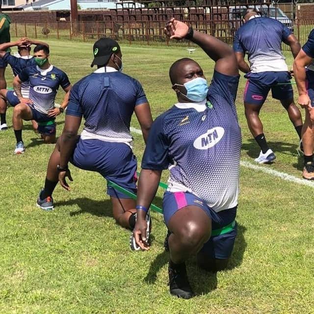 ラグビー南アフリカ代表さんのインスタグラム写真 - (ラグビー南アフリカ代表Instagram)「🟢 First training run for the Springbok Green squad in Cape Town #strongertogether」9月28日 19時17分 - bokrugby