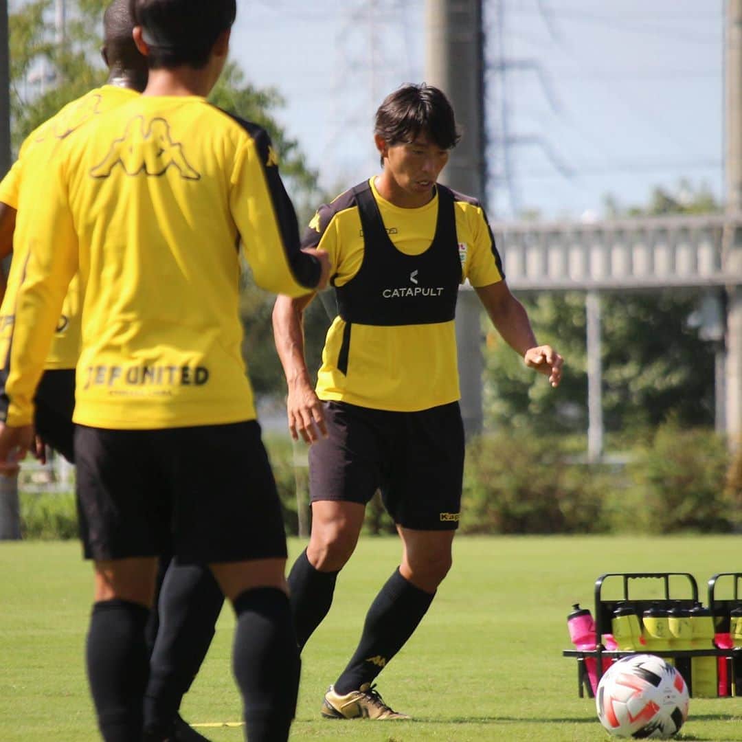 ジェフユナイテッド市原・千葉のインスタグラム：「本日のユナパの様子をお届け💁🏻‍♂️✨  #jefunited #ジェフ千葉 #ユナパ #ユナパレポ #ユナイテッドパーク #winbyall #united」