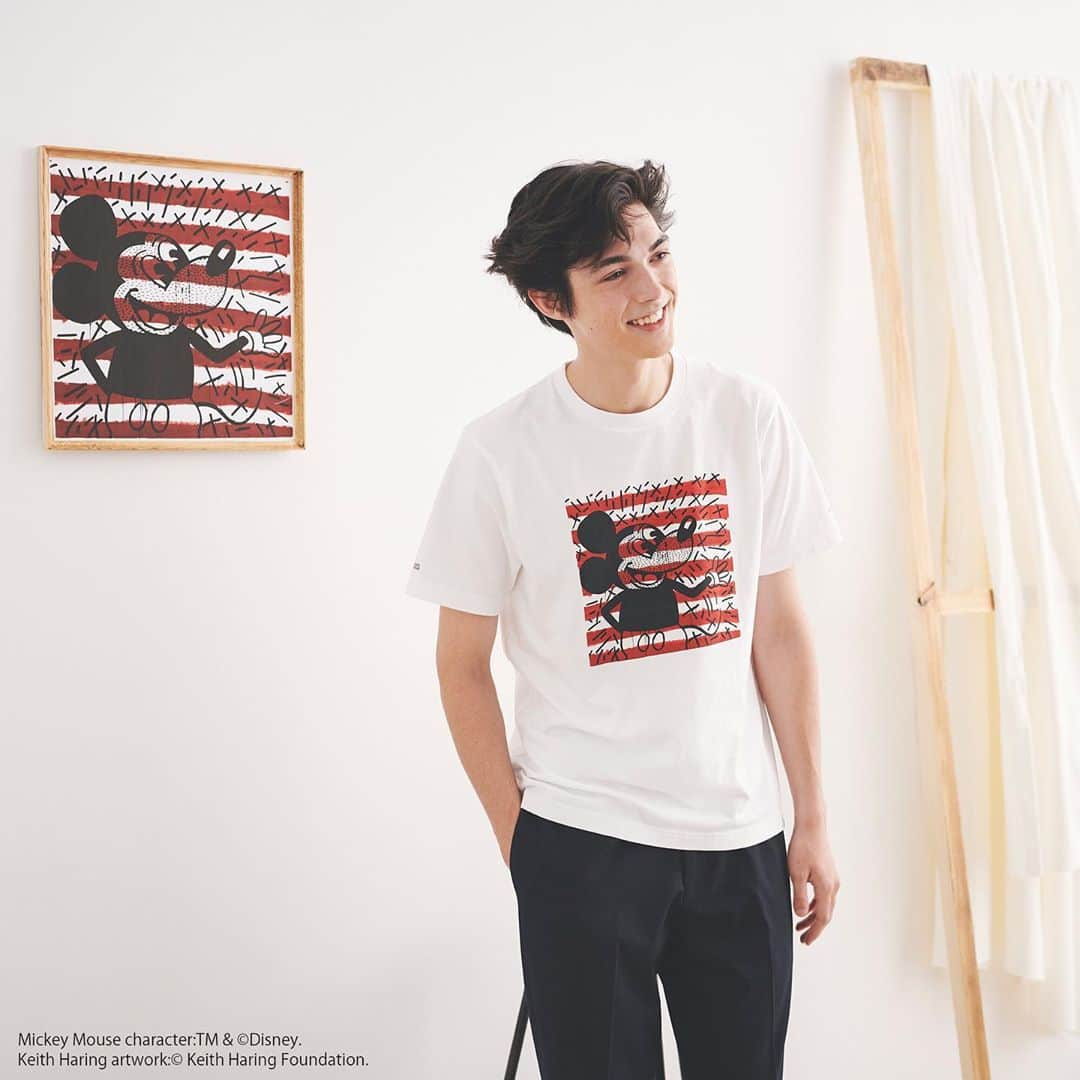 ユニクロさんのインスタグラム写真 - (ユニクロInstagram)「A special collection featuring the one-of-a-kind, iconic artwork of Mickey Mouse by artist Keith Haring. #WEARYOURWORLD #UNIQLOUT #magicforall」9月28日 19時30分 - uniqlo