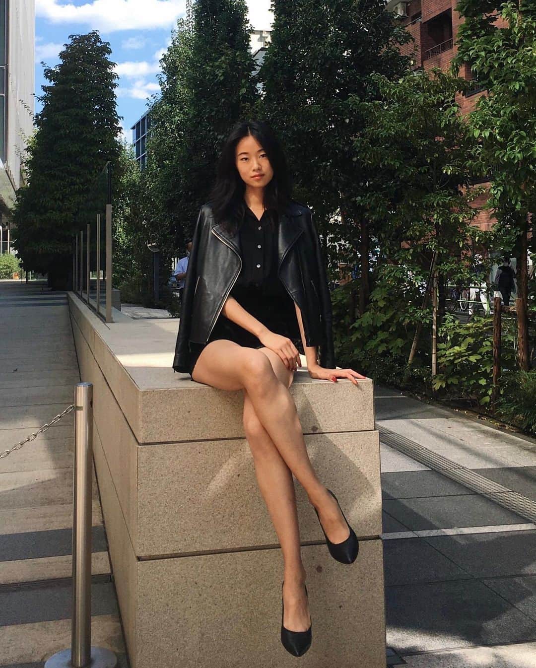 芦田ユリナのインスタグラム：「🇫🇷🖤 in Tokyo」
