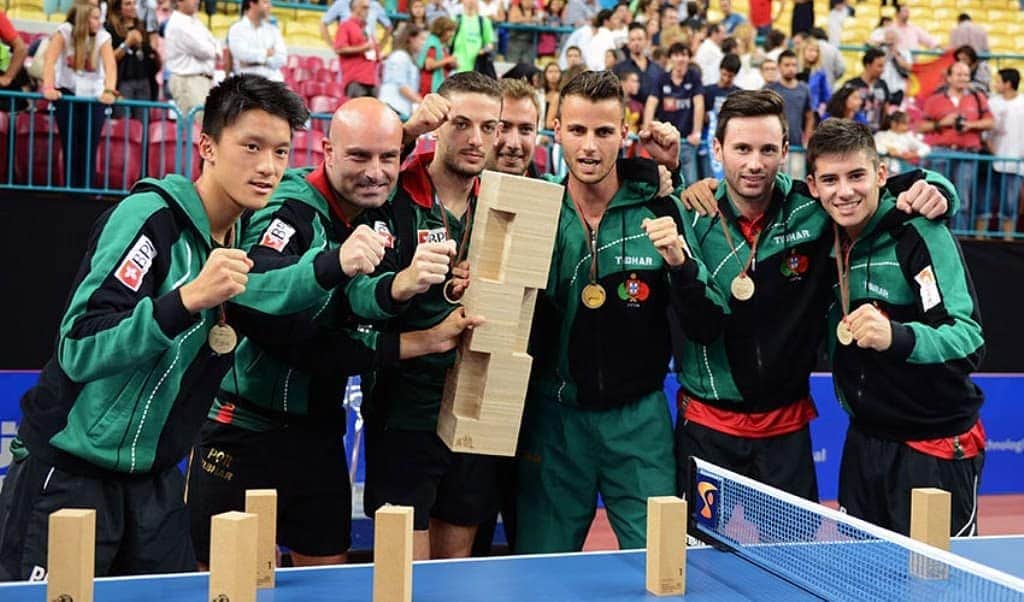 ジョアン・モンテイロのインスタグラム：「6 years ago, on this day, we wrote one of the most beautiful pages in 🇵🇹🏓 history! Proud to be part of it 🙏🙏」