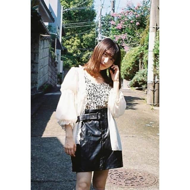 栗原えみるさんのインスタグラム写真 - (栗原えみるInstagram)「甘くて辛い.  #moussy #zara #niceclaup #fashion #codenate #コーディネート #ファッション #服 #フィルムカメラ #フィルム #フィルム写真  #いいね」9月28日 19時59分 - mir_0216